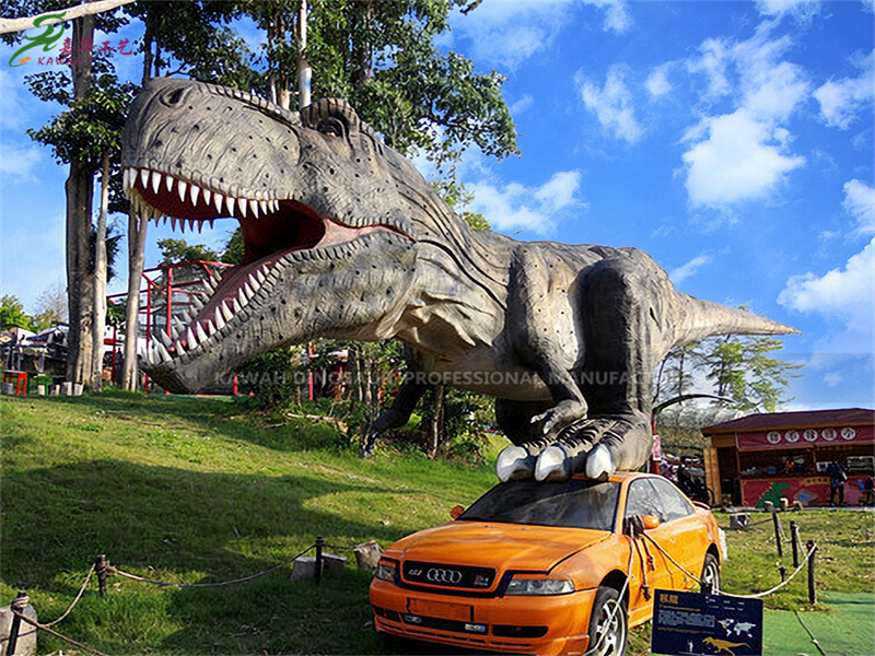 恐龙公园大型仿真恐龙霸王龙机模出售