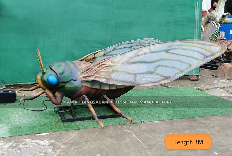 造型生动逼真巨型昆虫苍蝇模型