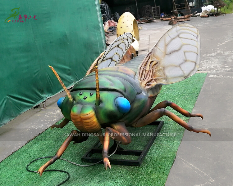 造型生动逼真巨型昆虫苍蝇模型