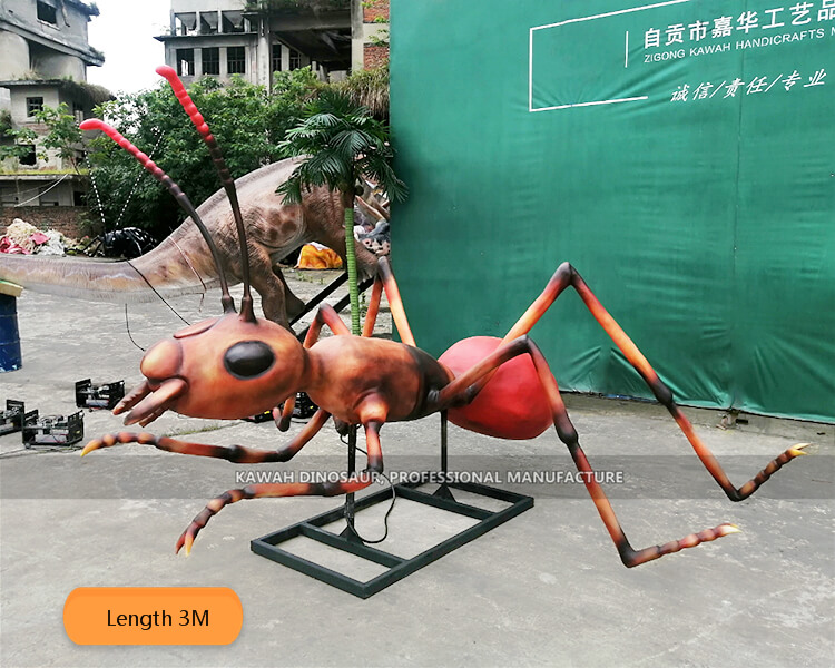 主题游乐园展示道具蚂蚁昆虫模型