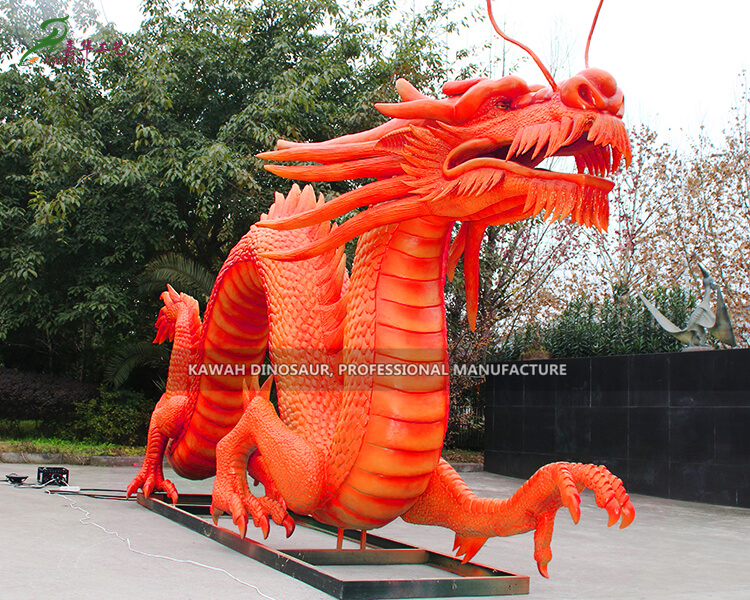 主题乐园景区展览创意定制中国神话龙