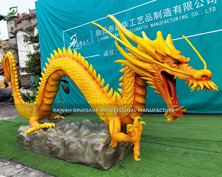 主题乐园景区展览创意定制中国神话龙