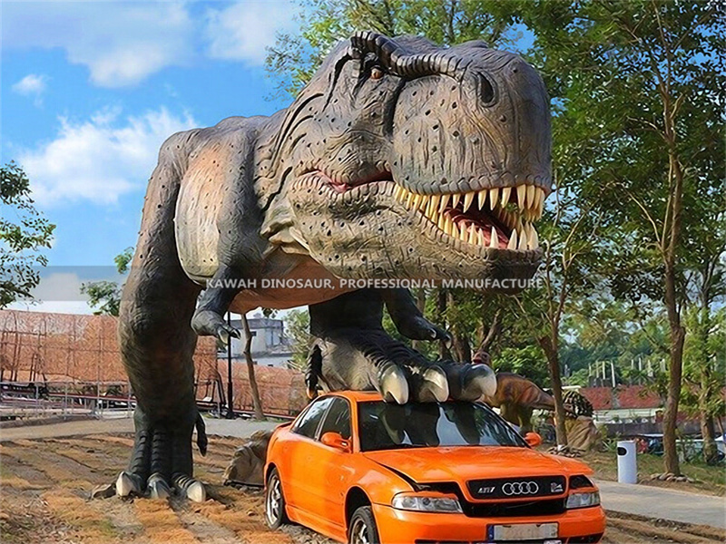 恐龙公园大型仿真恐龙霸王龙机模出售