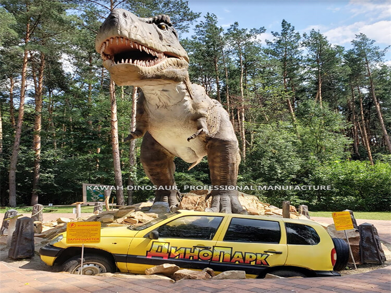 恐龙公园大型仿真恐龙霸王龙机模出售