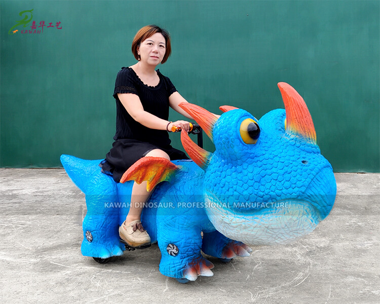 跑跑车恐龙玩具摆件儿童大人骑乘