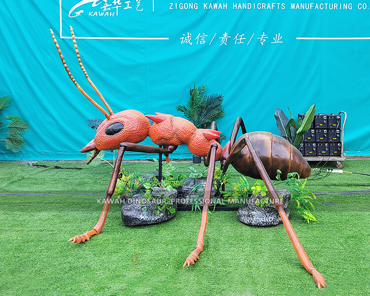 主题游乐园展示道具蚂蚁昆虫模型
