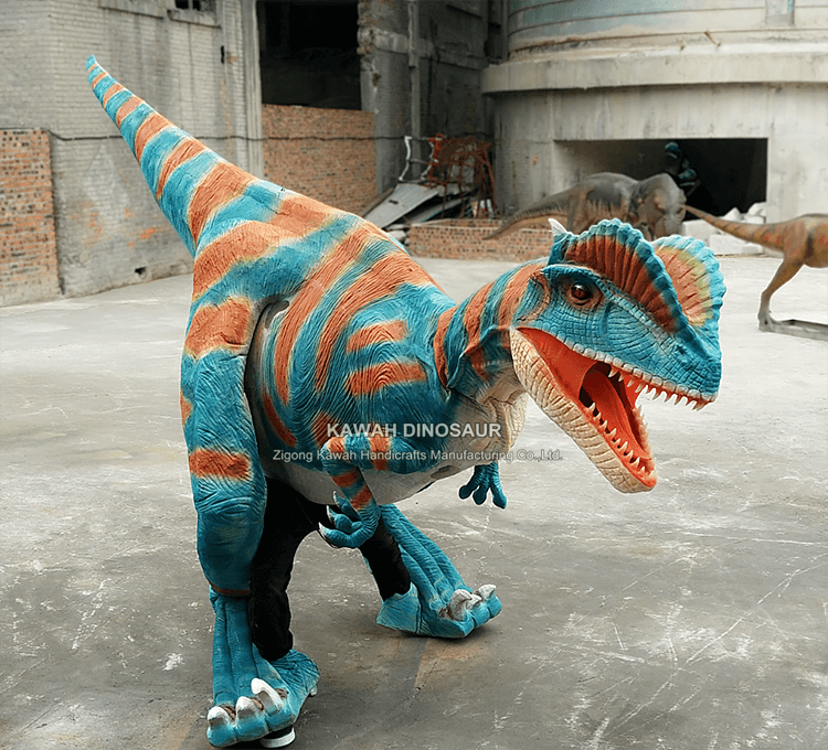 恐龙表演服主题公园恐龙大作战